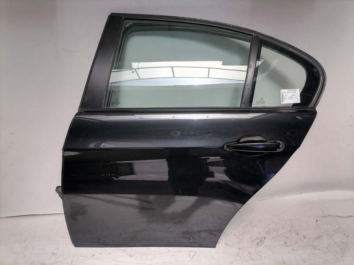 BMW 3er E90 original T&uuml;r hinten links Black Sapphire Limousine Rohbau Bj.2006
